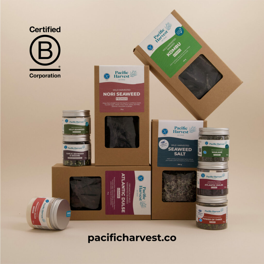 Pacific Harvest B Corp certified